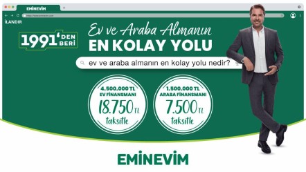 Ev, araç ve iş yeri almanın en kolay yolu: Eminevim - Advertorial