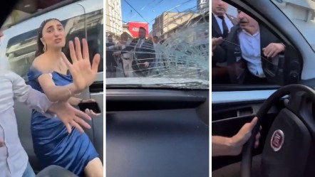 Görüntüler inanılmaz! Esenyurt'ta düğün konvoyunu uyaran karı-koca linçten son anda kurtuldu - 3. Sayfa