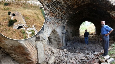 Utandıran görüntüler! Tarihi han bakımsızlıktan köstebek yuvasına dönüştü - Kültür - Sanat