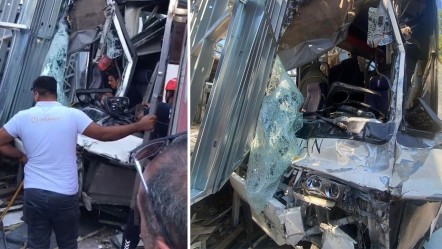 3 araç birbirine girdi, ortalık kan gölüne döndü! Çok sayıda yaralı var - Gündem
