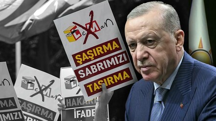 Erdoğan'dan Leman Dergisi'nin skandalına tepki!