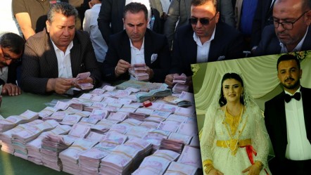 Takı töreni 5 saat sürdü, toplanan para say say bitmedi! Aşiret düğününde milyonlar havada uçuştu - Yaşam
