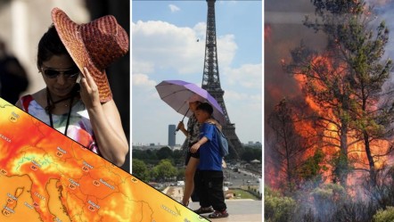 100 yılın sıcaklıkları turizmi de vurdu! Avrupa'nın ikonik yapısı kapatıldı - Dünya