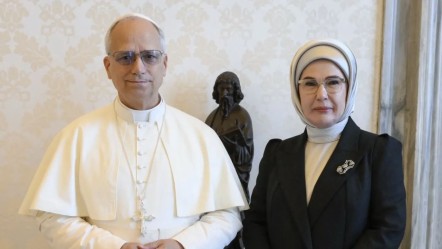 Emine Erdoğan’dan Vatikan’da Gazze çağrısı! Papa 14. Leo ile görüştü - Dünya