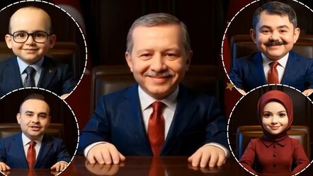 Erdoğan ve bakanlar yapay zekayla canlandırıldı! Sosyal medyada gündem olan video - teknoloji