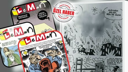 Karikatürün hedefi Terörsüz Türkiye! Sözde mizah dergisi Leman'ı maşa yaptılar - Gündem