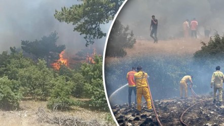 Bir yangın haberi de Eskişehir'den! Çok sayıda ekip müdahale ediyor - Gündem