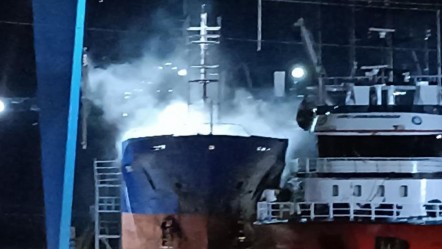 Ordu'da sıcak saatler! Tersanedeki dev gemi alev alev yandı - 3. Sayfa