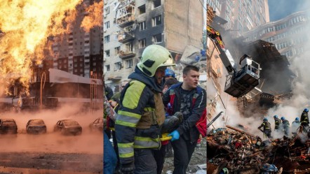 Rusya Kiev’e füze yağdırdı: Sirenler susmadı! - Dünya