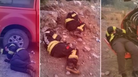 Alevlere direnen kahramanlar! Yastıkları toprak, sofraları küller üstünde - Gündem
