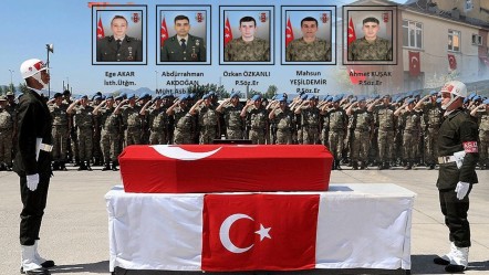 Şehit ateşi düştüğü yeri yaktı! 5 kahraman askerin baba ocağında gözyaşları sel oldu - Gündem