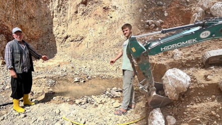 65 yılın en kurak senesinde su sevinci! Depremde kuruyan kuyuyu ortaya çıkardılar - Yaşam