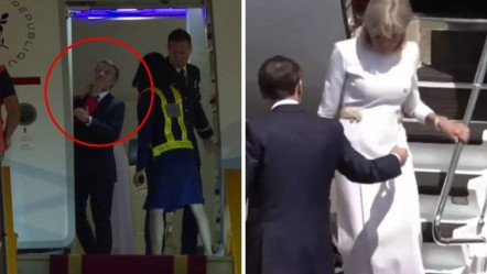 Aylar önce tokatlamıştı! Macron çiftinde yeni kriz: Sosyal medyada gündem oldu - Dünya