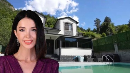 Kış bahçesi, havuz, şömine... Elif Ece Uzun’un evi ilk kez görüntülendi! Her detayı çok konuşuldu - Magazin