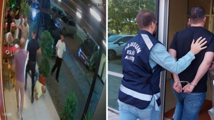 Samsun’da gece yarısı silahlı çatışma! Yaka paça yakalandılar - 3. Sayfa