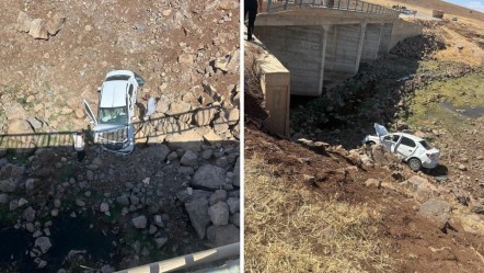 Diyarbakır'da feci kaza! Otomobil köprüden düştü - 3. Sayfa