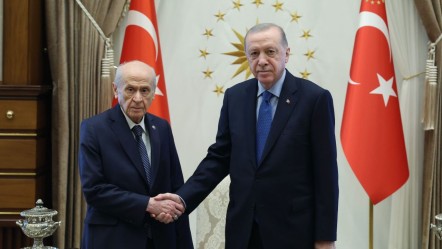 Beştepe'de sürpriz görüşme! Cumhurbaşkanı Erdoğan, Bahçeli'yi kabul etti - Gündem