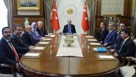 Cumhurbaşkanı Erdoğan, Kamu Başdenetçisi Mehmet Akarca'yı kabul etti - Gündem
