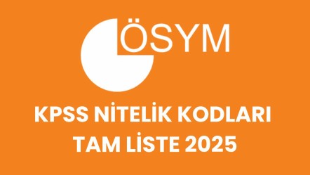 KPSS Nitelik Kodları Tam Liste: 3255, 7229, 2055, 2043, 2011 ve 2112 nitelik kodu nedir? - Haberler