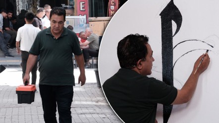 Cami cami dolaşıyor, cemaat hayran kalıyor! Bütün şehir gönüllü nakkaşın mest eden çalışmalarını konuşuyor - Yaşam