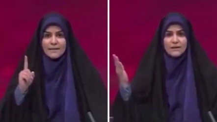 Dev posterleri meydanlara asıldı: 'Cesaretin sembolü' haline geldi! İsrail saldırısını böyle anlattı - Dünya