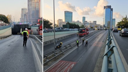 İETT otobüsü cayır cayır yandı! Vatandaşlar tahliye edildi - 3. Sayfa