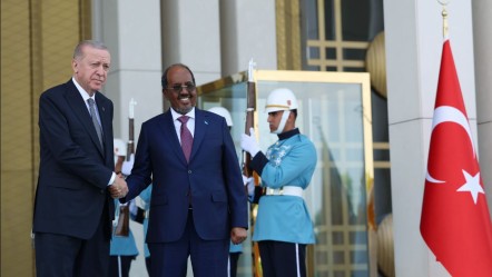 Somali lideri Ankara'da! Erdoğan mevkidaşı Mahmud'u resmi törenle karşıladı - Gündem