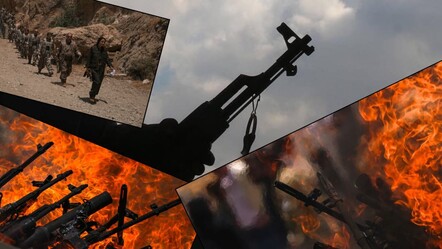 Terör örgütü PKK'nın silah bırakması dünya basınında! 