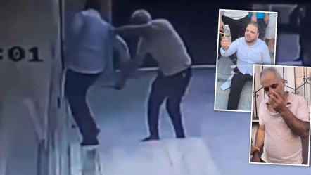 Cami müezzinine bıçaklı saldırı! Cemaat saldırganı etkisiz hale getirdi, o anlar kamerada - 3. Sayfa