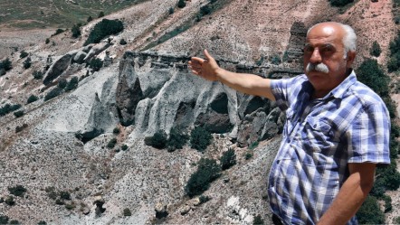 Efsanesi dillerden dillere yayıldı, ilginç yapıyı gören bir daha bakıyor! "Kapadokya'nın devamı" - Yaşam