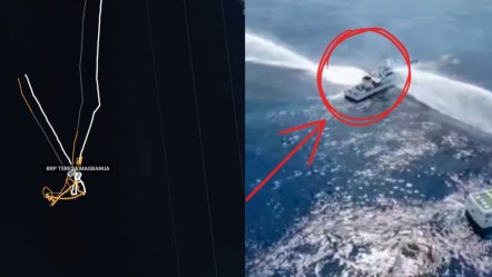 Filipinler Çin casus gemisini kovaladı! Film gibi anlar anbean kaydedildi - Dünya