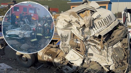 Kocaeli'de yaşanan feci kazada can pazarı! 2 otomobil ile tır çarpıştı: Çok sayıda ölü ve yaralı var - Yaşam