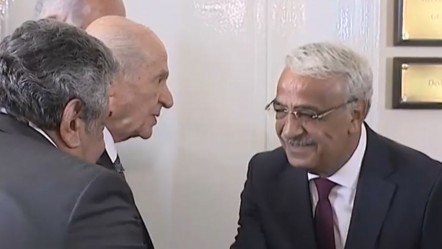 DEM Parti heyetinden Devlet Bahçeli'ye ziyaret - Gündem