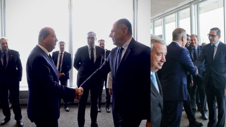 5+1 görüşmeleri gerilimle başladı! KKTC lideri Ersin Tatar'ın hamlesi Rumları çileden çıkardı - Dünya