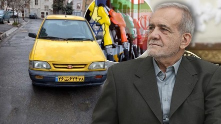 Benzini sulu çıkan İran Cumhurbaşkanı taksiyle yola devam etti - Dünya