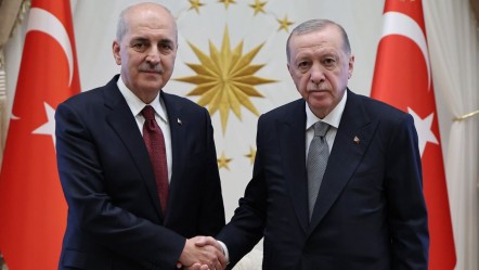 Cumhurbaşkanı Erdoğan, TBMM Başkanı Kurtulmuş'u kabul etti - Gündem