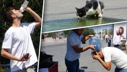İstanbul'un sıcakla imtihanı... Damacana da çare olmadı: Hava 40 derece, hissedilen 60 derece! - Gündem