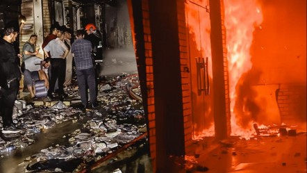 Komşuda ulusal yas ilan edildi! Yangın faciasında bilanço artıyor - Dünya