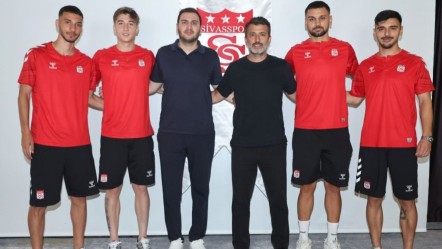 Sivasspor'dan 4 takviye birden! Bolu kampına katıldılar - Spor