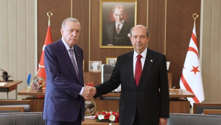 Cumhurbaşkanı Erdoğan, Ersin Tatar ile görüştü - Gündem