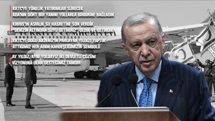 Erdoğan'dan "KKTC'nin yanındayız" mesajı: "Kıbrıs Türk'üne adaletsizlik artık bitmeli" - Gündem