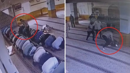 Defalarca bıçaklamış! Kayseri'de, camideki kan donduran cinayet kamerada - 3. Sayfa