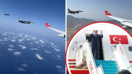 F-16’lardan Cumhurbaşkanı Erdoğan’a gökyüzünde selam - Gündem