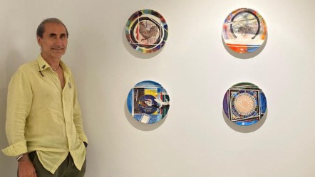Ressam Devabil Kara’dan yeni sergi! Hatıralarını tabaklara işledi - Kültür - Sanat