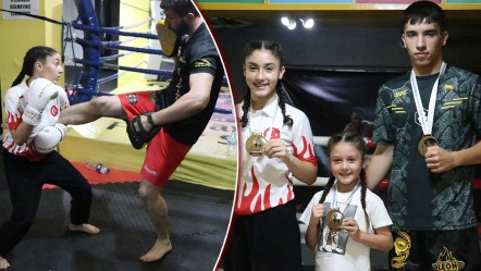 Bir evde 3 şampiyon! Altın madalyayla dönen kardeşler görenleri şaşırtıyor - Spor