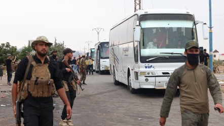 Süveyda’da tahliye operasyonu! Güvenlik kordonu oluşturuldu - Dünya