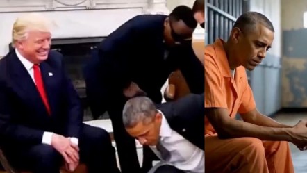 Trump’ın skandal paylaşımı çok konuşulacak: Obama’yı Oval Ofis’te yaka paça gözaltına aldırdı! - Dünya