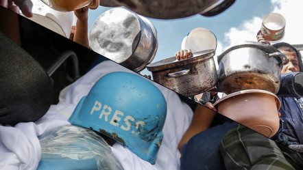 AFP tarihinde bir ilk! Gazeteciler Gazze'de açlıktan ölmek üzere... - Dünya