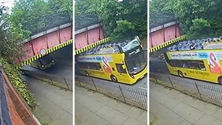 Çift katlı otobüs üst geçide daldı! Ortalık kan gölüne döndü: Çok sayıda yaralı - Dünya