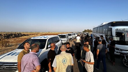 Süveyda'da Bedevi aileleri tahliye ediliyor - dunya